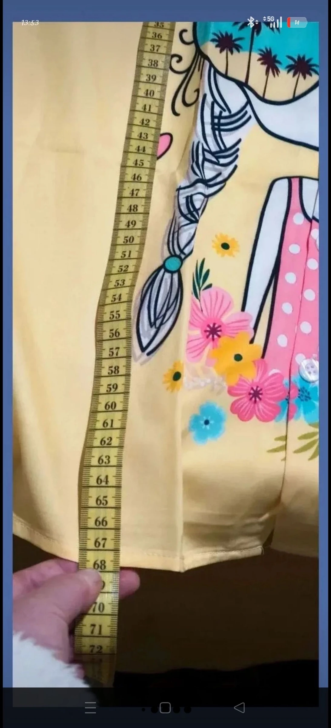 Vintage shirt with fun print – photo 12